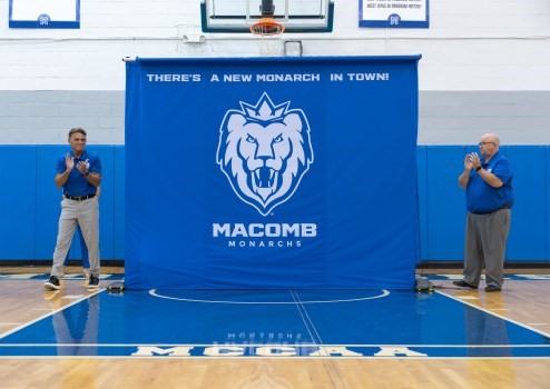 Macomb Community College unveils new athletics logo