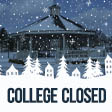 College closed during holiday 